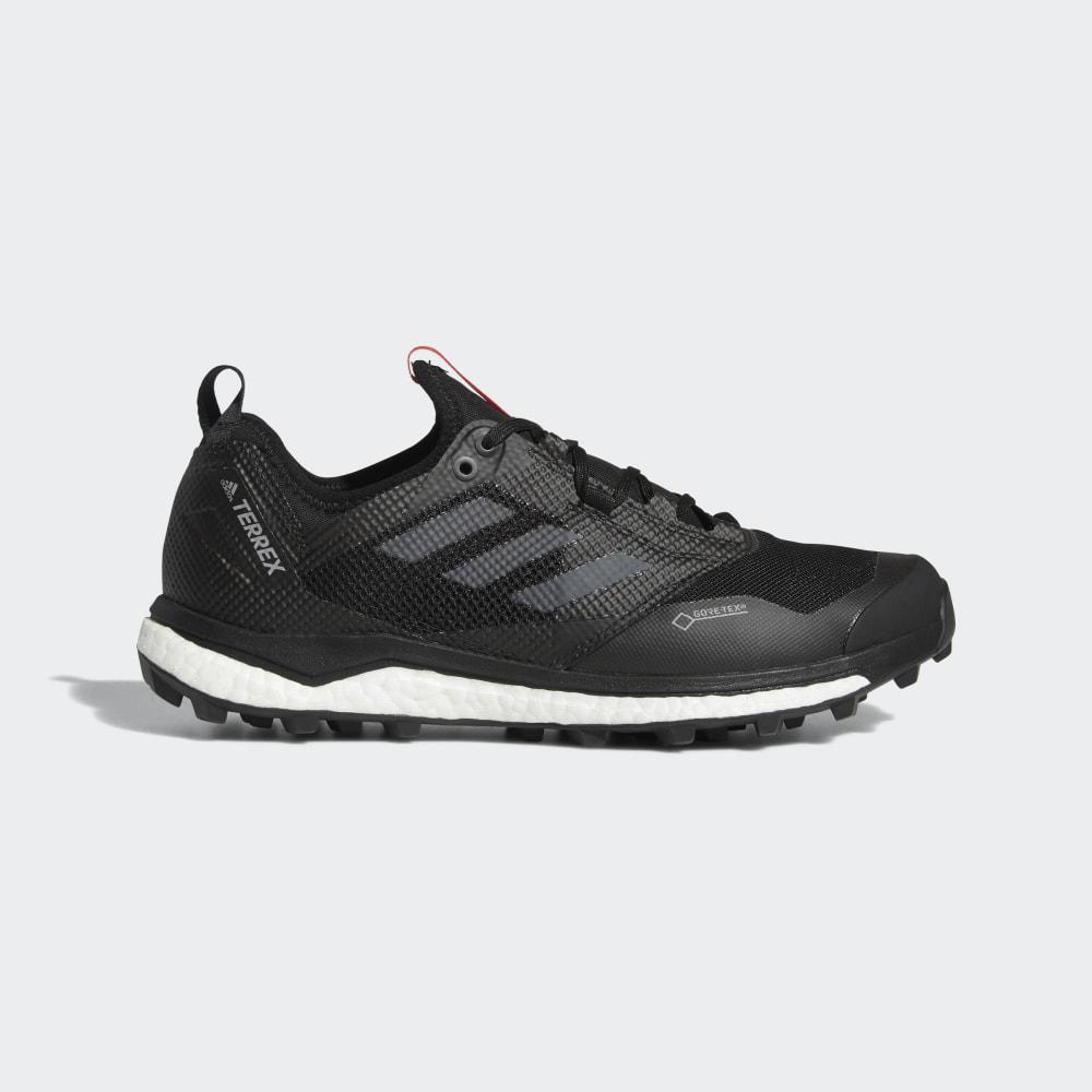 Adidas Men's Terrex Agravic XT GORE-TEX Trail Running Shoes Black/Grey/Red Ireland AC7655